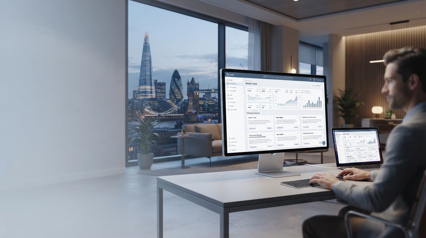 Japenbay AI dashboard displaying predictive market analytics and risk charts